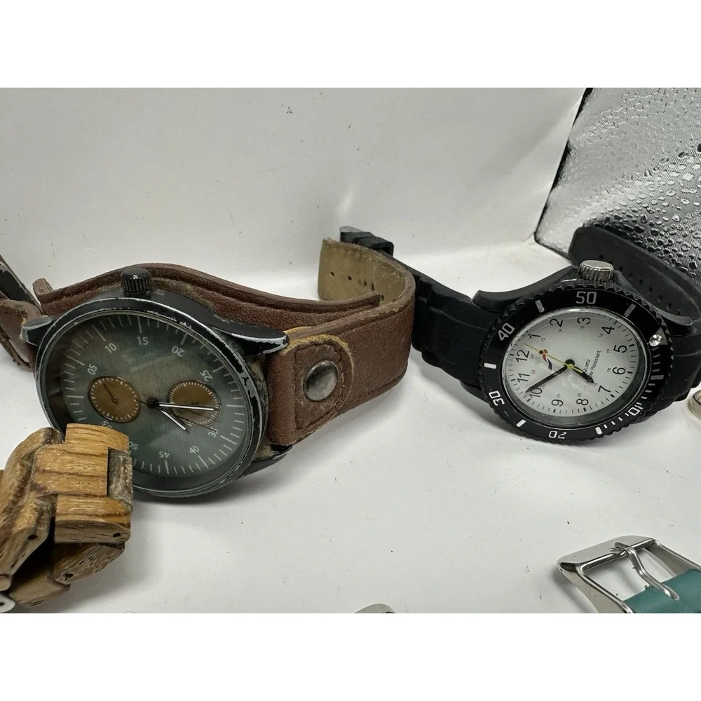 Unbranded Mens Watches Lot Of 17 For‎ Parts Or Repair M3